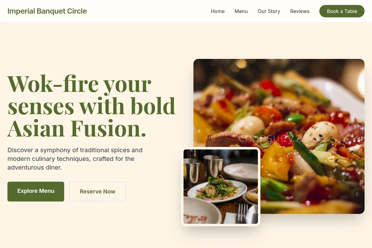 Chopstick Asian Fusion Food