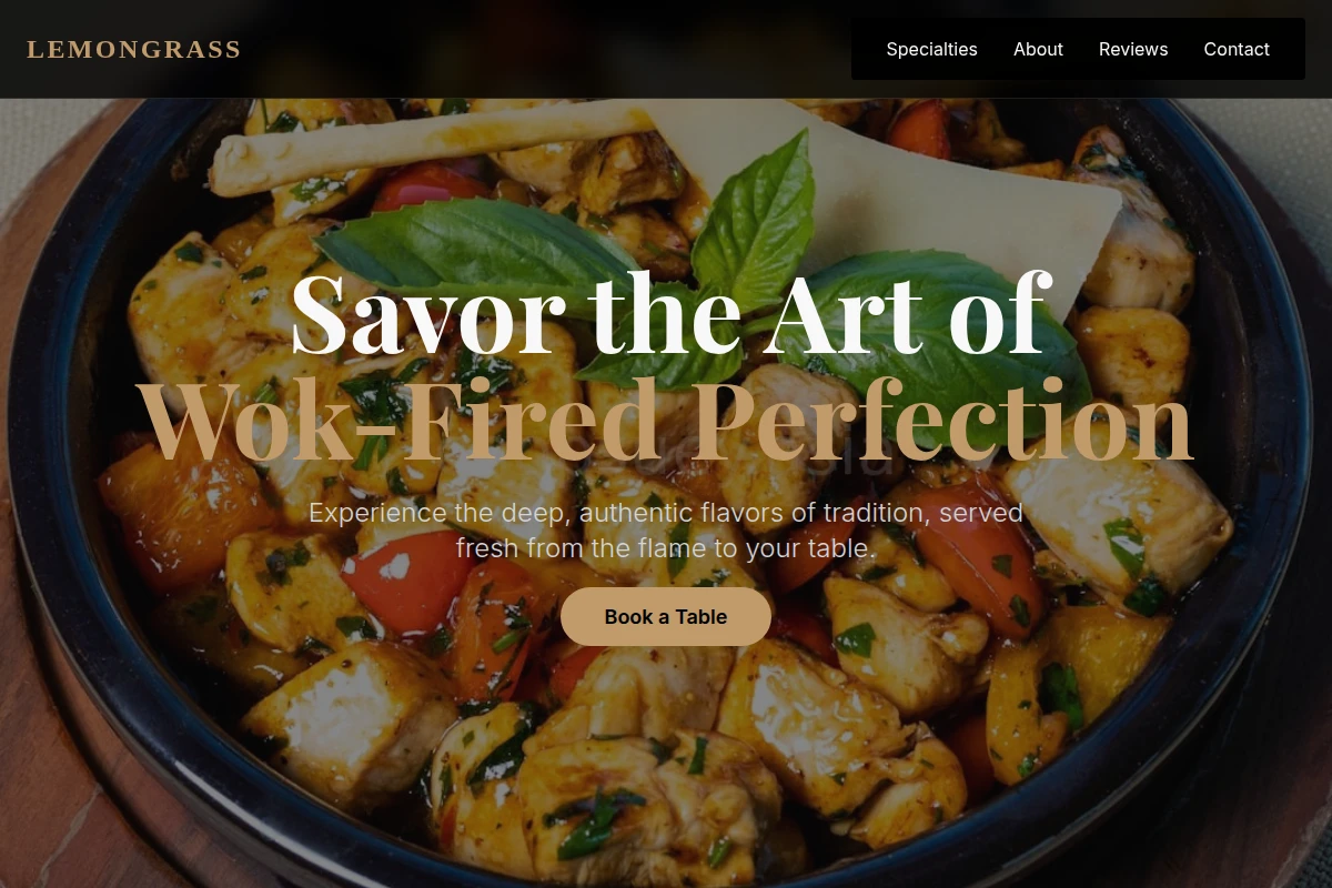Lemongrass Chinese Food