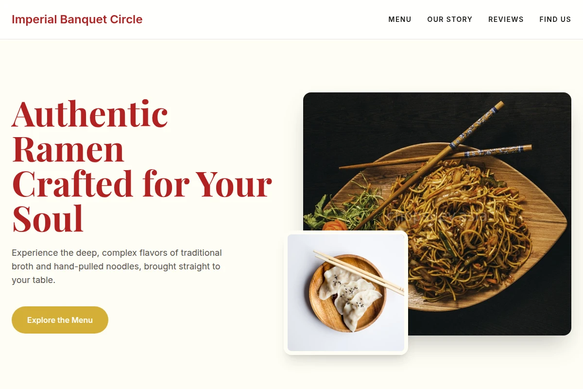 Ramen Chinese Food