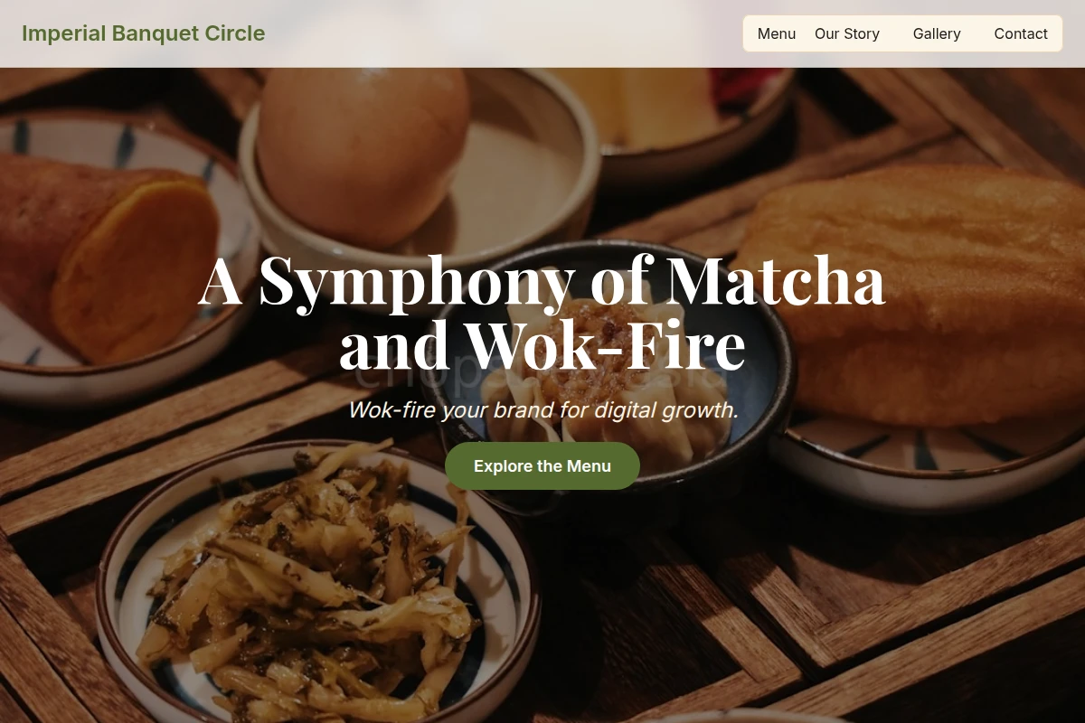 Matcha Chinese Food